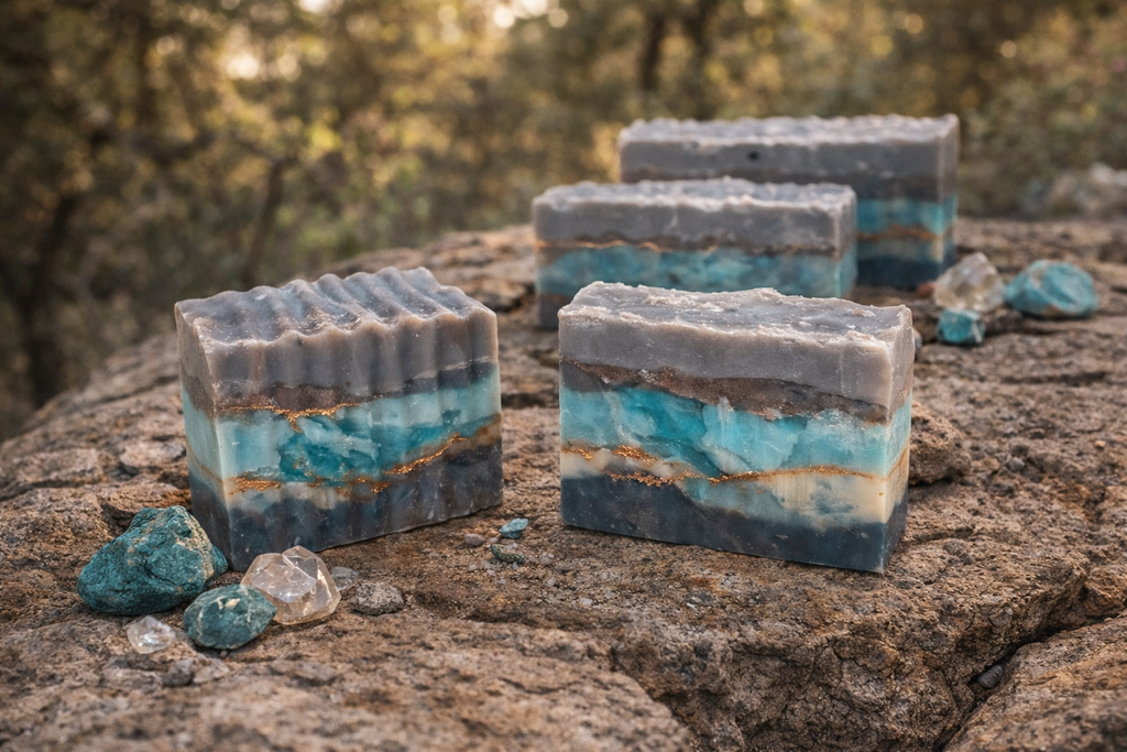 Desert Turquoise Mineral Soap