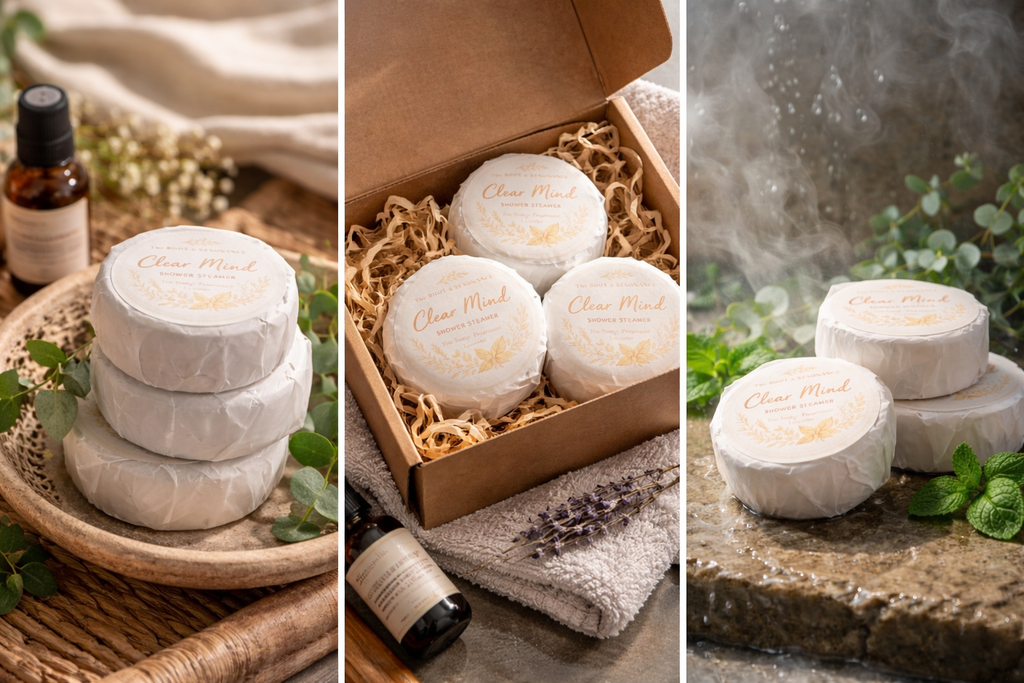 Clear Mind Shower Steamers – 3 Pack