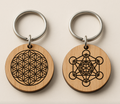 Sacred Geometry Keychain