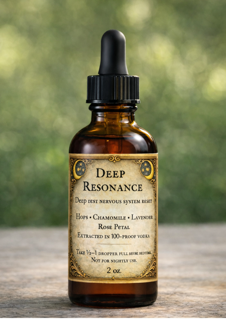 Deep Resonance –Evening Botanical Tincture (Pre-Order)
