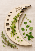 The Alchemist’s Herb Stripper: A Sacred Geometry Harvest Tool
