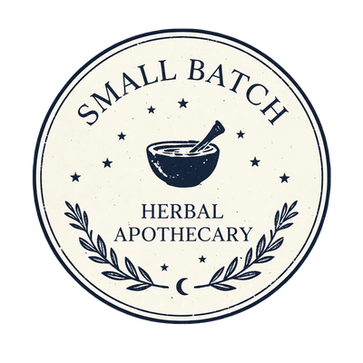 Small Batch Herbal Apothecary Badge